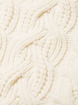 Thumbnail for your product : Helmut Lang Cable-Knit Lambswool Turtleneck Sweater