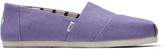 Thumbnail for your product : Toms Purple Canvas Women's Classics