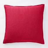 Thumbnail for your product : west elm Flannel Herringbone Blanket - Dark Red