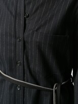 Thumbnail for your product : Odeeh Belted Stripe Shirt
