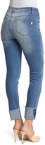 Thumbnail for your product : 1822 Denim Destroyed Cuffed Ankle Skinny Jeans