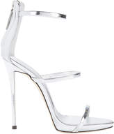 Thumbnail for your product : Giuseppe Zanotti Coline Silver Strappy Sandals