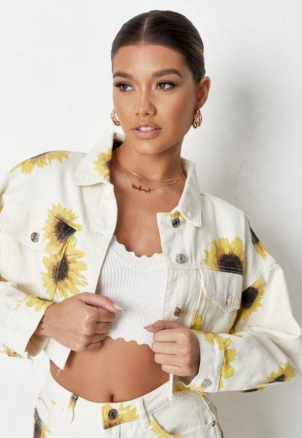 sunflower denim jacket