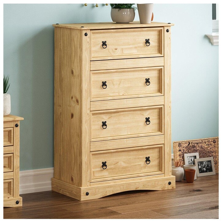 Vida Designs Corona 4 Drawer Chest ShopStyle Furniture