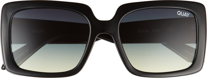 Quay Kar\u00e9e Brille schwarz Casual-Look Accessoires Sonnenbrillen Karée Brillen 