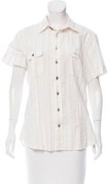 Thumbnail for your product : Diesel Sorte Button-Up Top w/ Tags