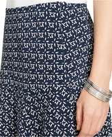 Thumbnail for your product : Lauren Ralph Lauren Printed Fit & Flare Skirt