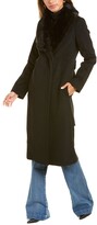Thumbnail for your product : Reiss Dawson Longline Wool-Blend Coat