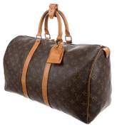 Thumbnail for your product : Louis Vuitton Monogram Keepall 45