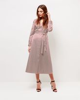 Thumbnail for your product : Jaeger Bold Striped Shirt Dress