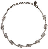 Thumbnail for your product : Elizabeth Cole Hematite-Plated Swarovski Crystal Necklace