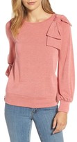 Thumbnail for your product : Halogen Women's Bow Knit Sweatshirt