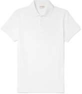 Thumbnail for your product : Saint Laurent Cotton-Pique Polo Shirt - Men - White