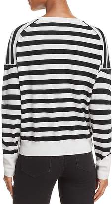 Rag & Bone JEAN Stripe V-Neck Sweater