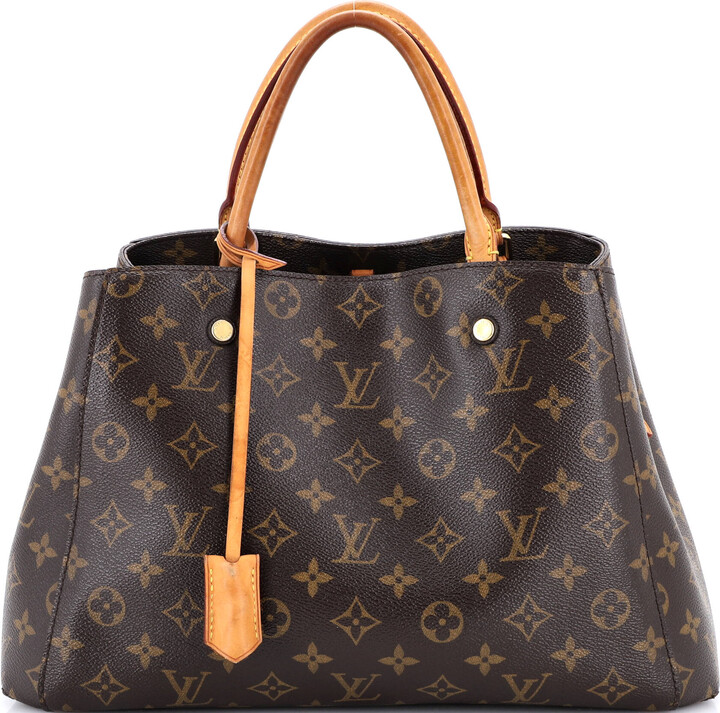 Louis Vuitton Montaigne Handbag Monogram Canvas MM