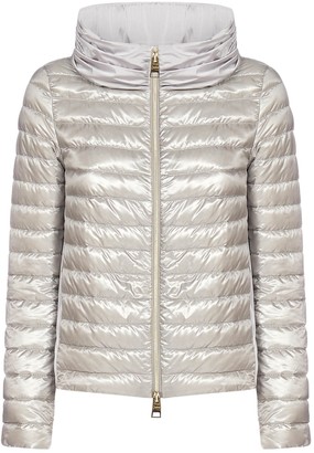 Herno Zip-Up Down Jacket - ShopStyle