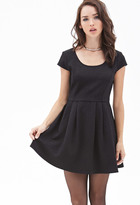Thumbnail for your product : Forever 21 Forever21 Metallic Threaded A-Line Dress