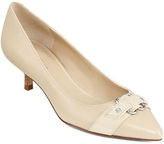 Thumbnail for your product : JCPenney Nine & Co 9 & Co. Raye Kitten-Heel Pumps