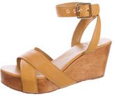 Thumbnail for your product : Tory Burch Almita Leather Wedges w/ Tags