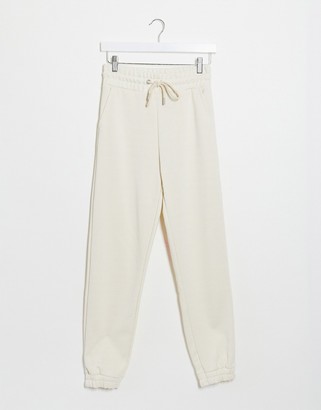 cream sweatpants womens