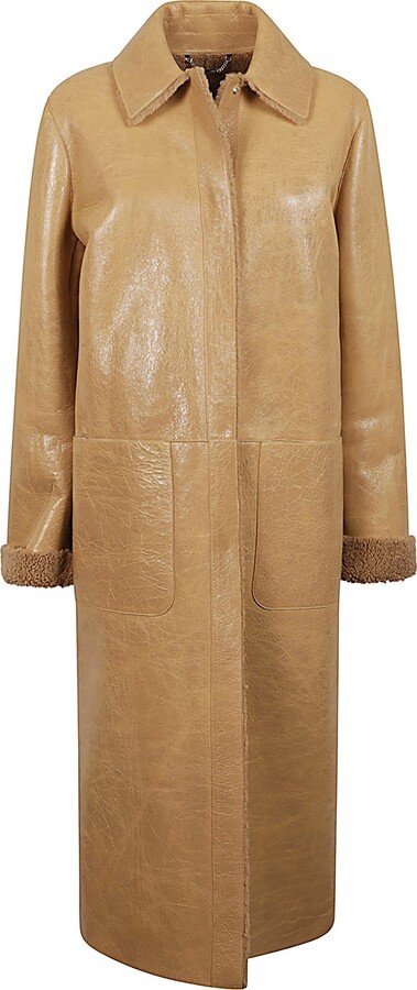 Fendi Leather Coat