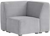 Thumbnail for your product : Pottery Barn Teen Riley Lounge Collection, Ottoman, Everyday Velvet Gray, QS UPS