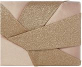 Thumbnail for your product : Issa Jane bow satin foldover clutch bag