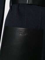 Thumbnail for your product : Fendi Belted Single-Breasted Coat