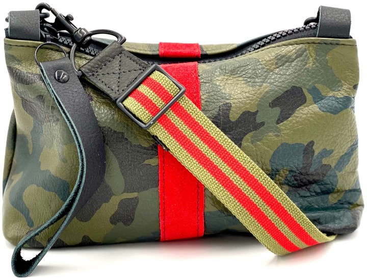 Nancy Crossbody Bag In Green Camo ShopStyle