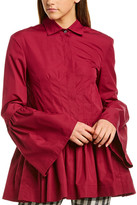 Thumbnail for your product : Derek Lam 10 Crosby Ruffled Button-Down Shirt