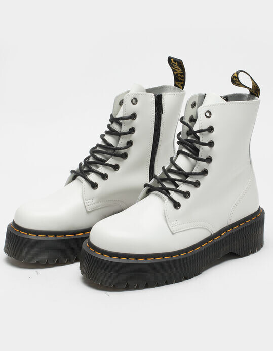 cheap white platform boots