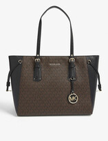 Thumbnail for your product : MICHAEL Michael Kors Voyager leather tote