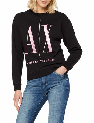 armani exchange pink sweatshirt