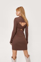 Thumbnail for your product : Nasty Gal Womens Petite Twist Back Cut Out Mini Dress