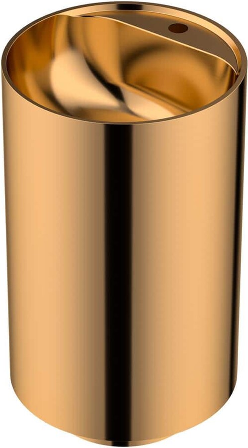CCP400 32-3/4 in. Stainless Steel Pedestal Sink in Brushed Copper