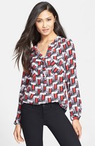 Thumbnail for your product : Milly 'Brooke' Silk Blouse