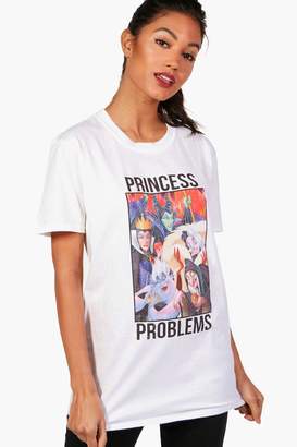 boohoo Disney Princess Problems PJ Trouser Set