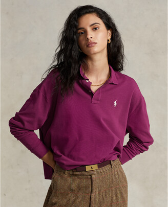 Polo Ralph Lauren Cotton Cropped Polo Shirt