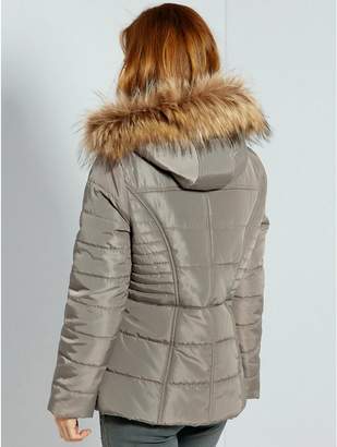 M&Co Petite short padded coat