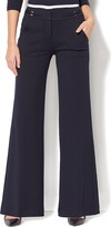 Thumbnail for your product : New York and Company Palazzo Pant - Ponte - Navy - 7th Avenue