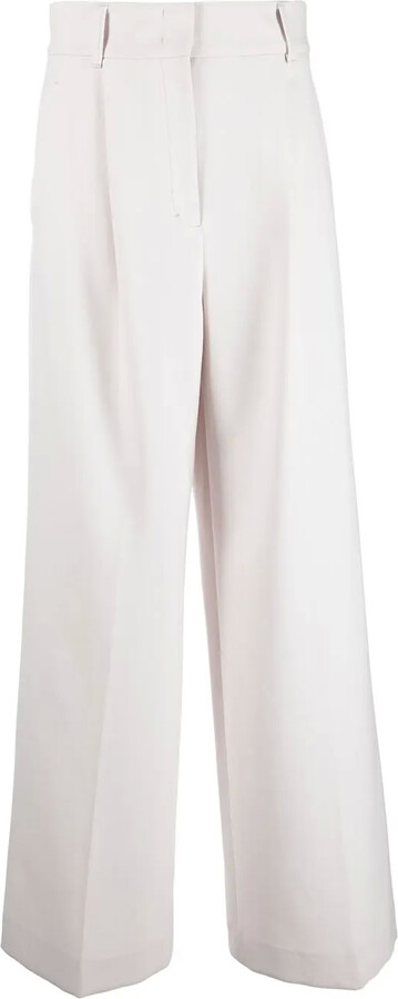 Dorothee Schumacher High-Waisted Flared Leg Trousers