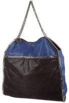 Thumbnail for your product : Stella McCartney Two-Tone Shaggy Deer Large Tote