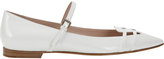 Thumbnail for your product : Miu Miu Patent Leather Flat Mary Jane