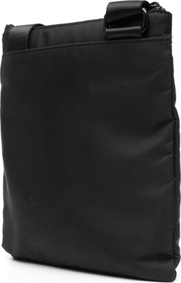 Versace Jeans Couture Logo-Patch Zip-Fastening Shoulder Bag