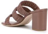 Thumbnail for your product : Chloé Gosselin Delphinium ruched strap sandals