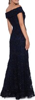 Thumbnail for your product : Xscape Evenings Off the Shoulder Sequin Lace Trumpet Gown
