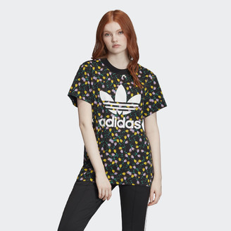 adidas allover print tee dress