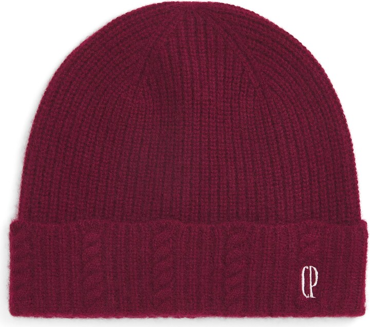 Claudie Pierlot Cashmere Embroidered Beanie