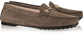 Thumbnail for your product : Tod's City Gommino nubuck loafers