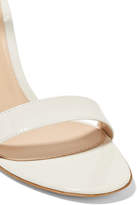 Thumbnail for your product : Gianvito Rossi Portofino 70 Patent-leather Sandals - White